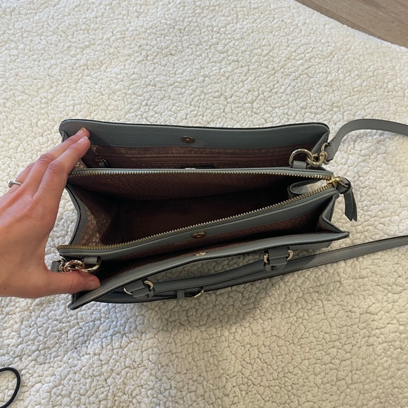 Kate Spade Leather Blue Purse - Picture 6 of 7